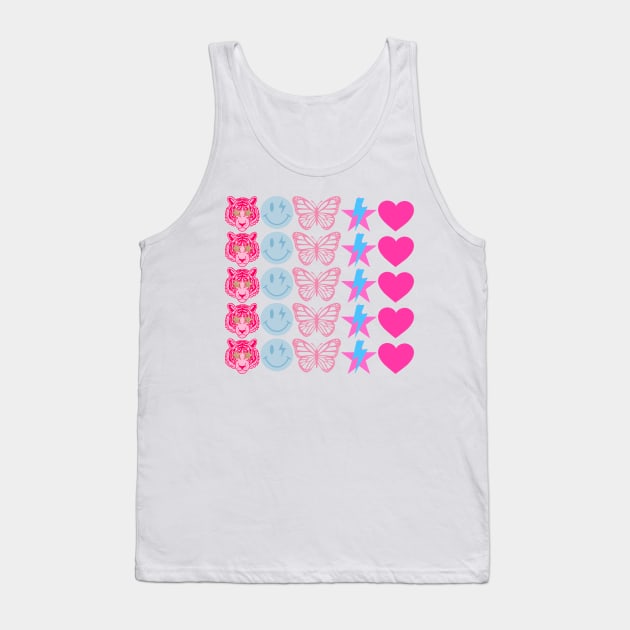 preppy pattern Tank Top by gdm123